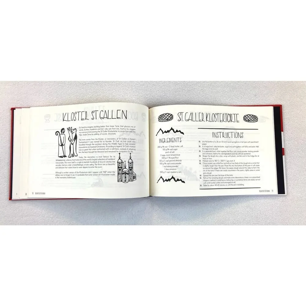 Helvetic Kitchen Swiss Cooking Recipe Book Andie Pilot Vey Good